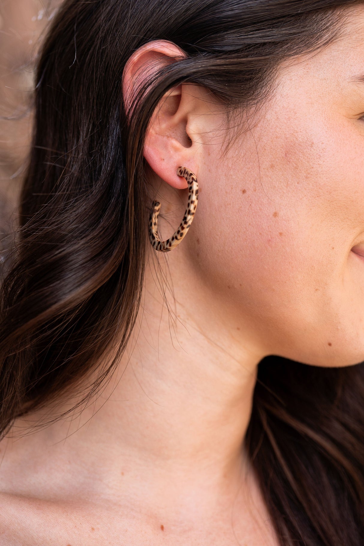 Camy Hoops - Brown Dot from Spiffy & Splendid