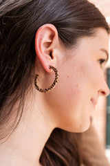 Camy Hoops - Brown Dot from Spiffy & Splendid