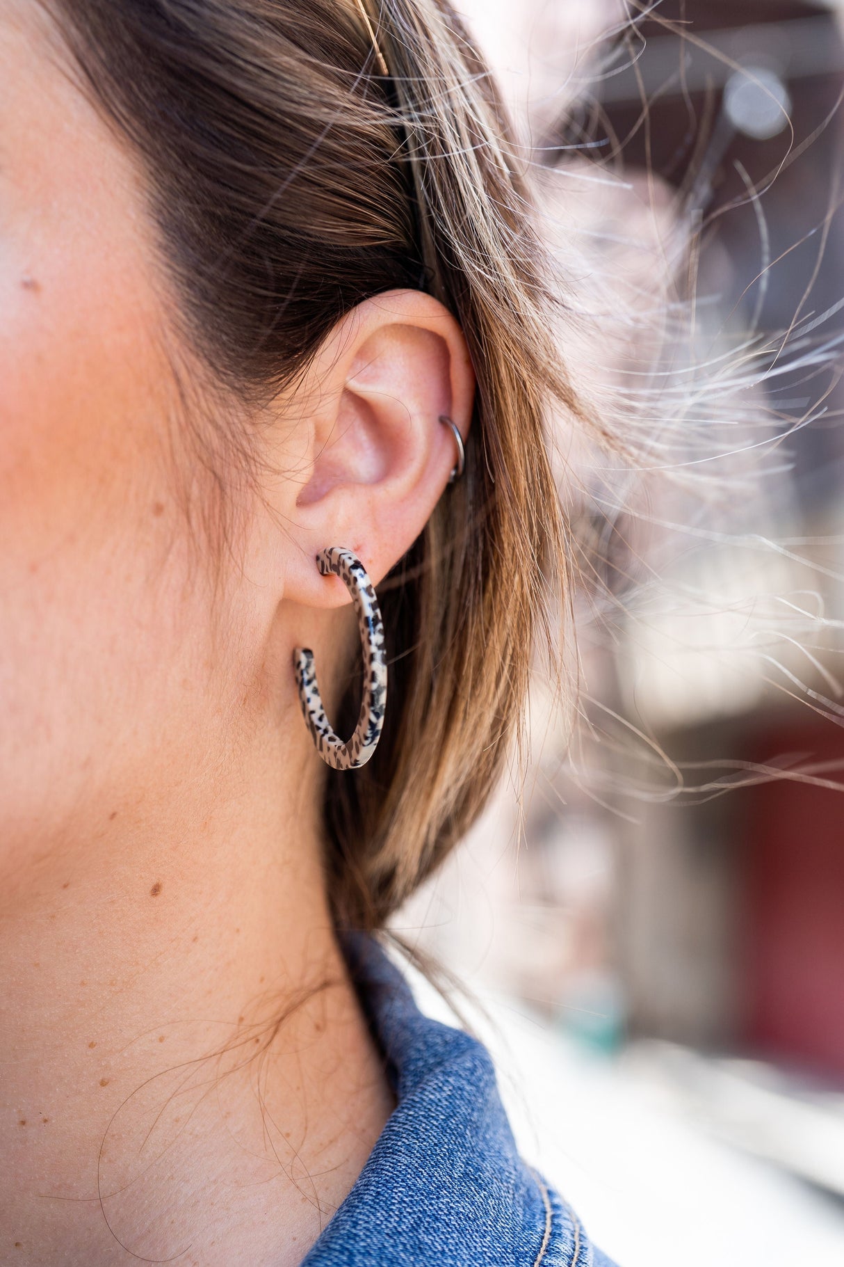 Camy Hoops - Black Dot from Spiffy & Splendid