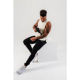 ELEVATE CUTOFF WORKOUT TANK - BANANA CREAM from NXTLVL ATHLETIC