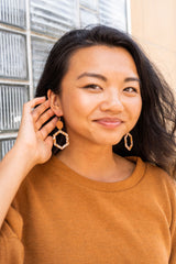Lennox Earrings - Pumpkin Spice from Spiffy & Splendid