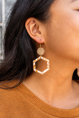 Lennox Earrings - Pumpkin Spice from Spiffy & Splendid