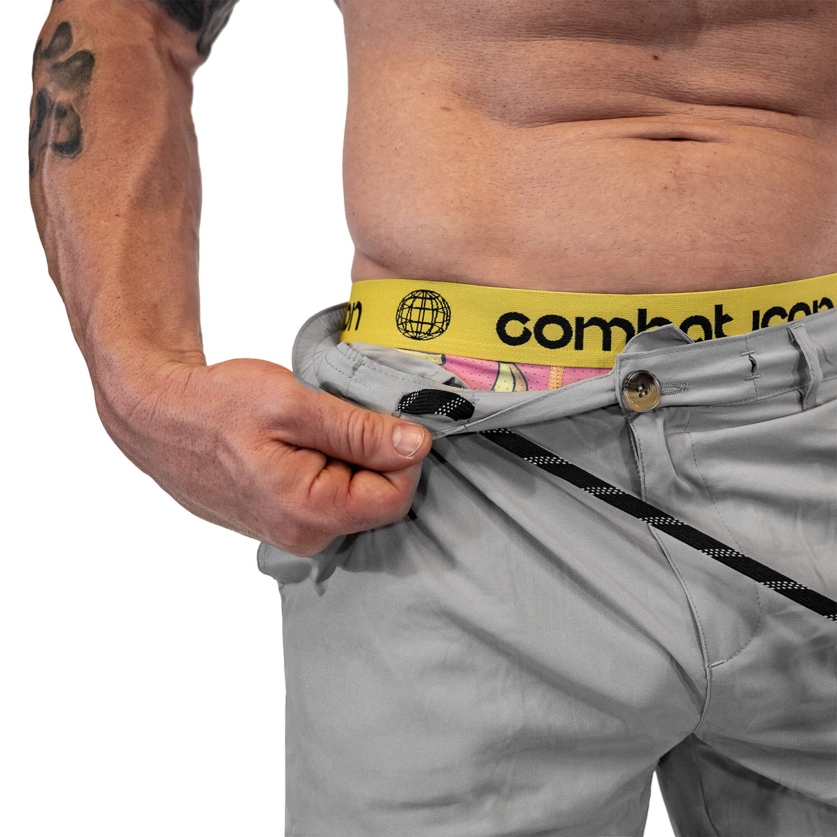 HydroFlex Pro Men Casual Shorts | 6" from Combat Iron Apparel