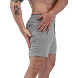HydroFlex Pro Men Casual Shorts | 6" from Combat Iron Apparel