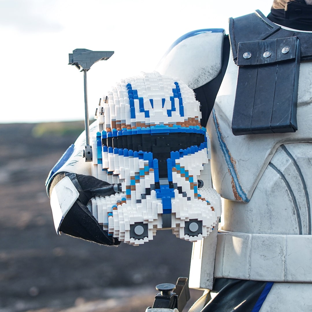 Captain Rex's Life-Sized Helmet from Bricker Builds
