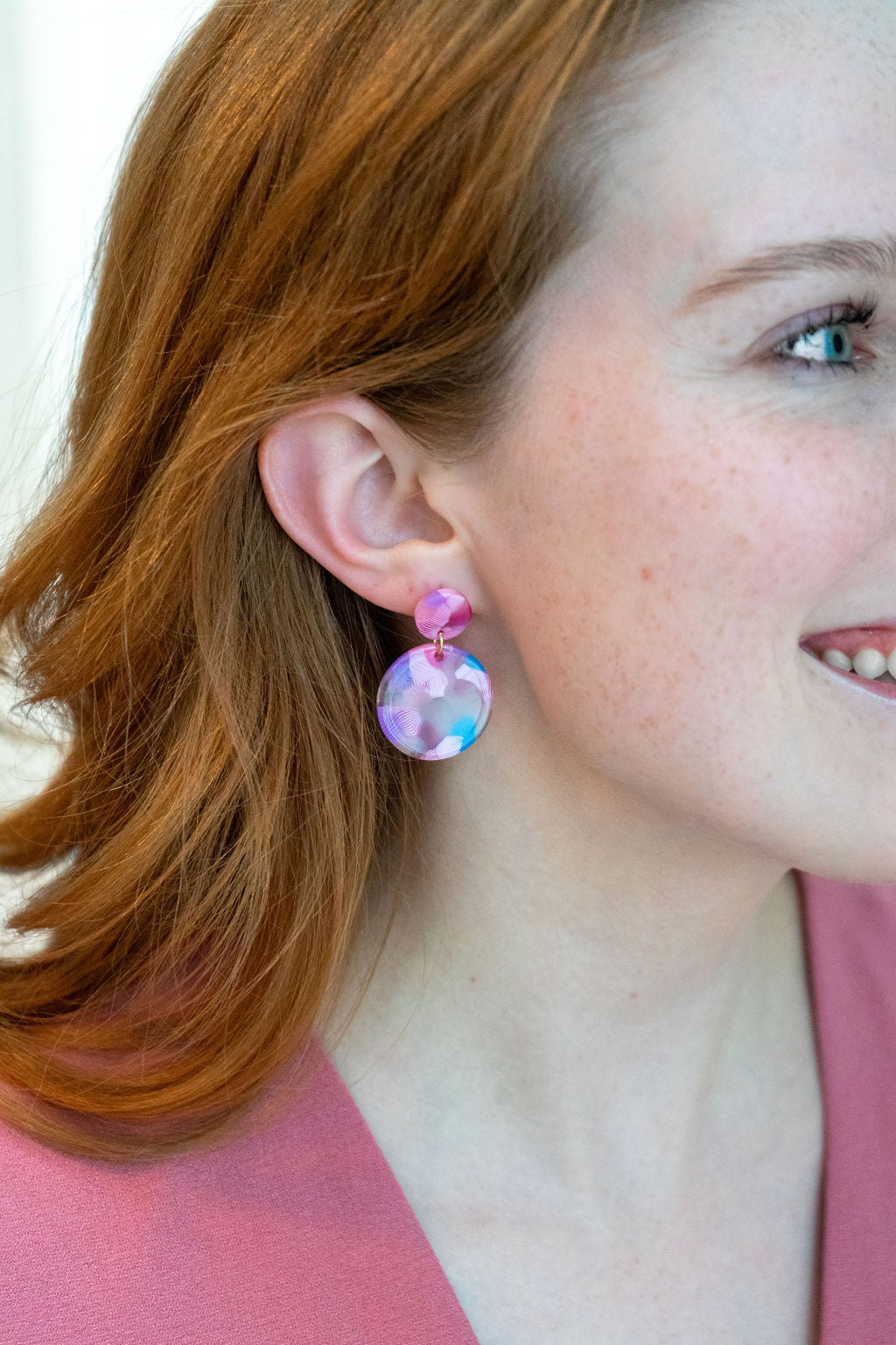 Addy Earrings - Cotton Candy from Spiffy & Splendid