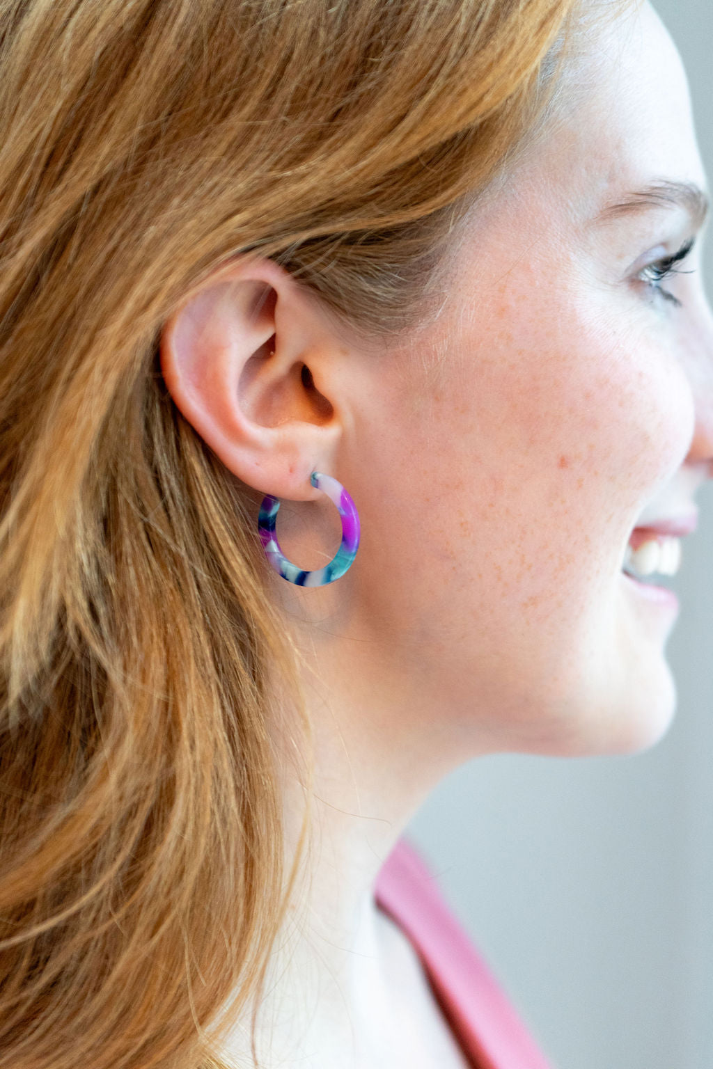 Cam Mini Hoops - Purple Party from Spiffy & Splendid