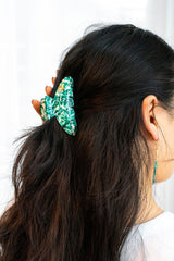 Carmen Hair Claw - Sea Green from Spiffy & Splendid