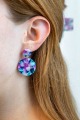 Addy Earrings - Purple Party from Spiffy & Splendid
