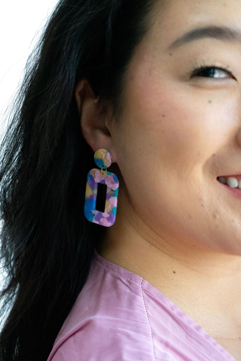 Margot Earrings - Watercolor from Spiffy & Splendid