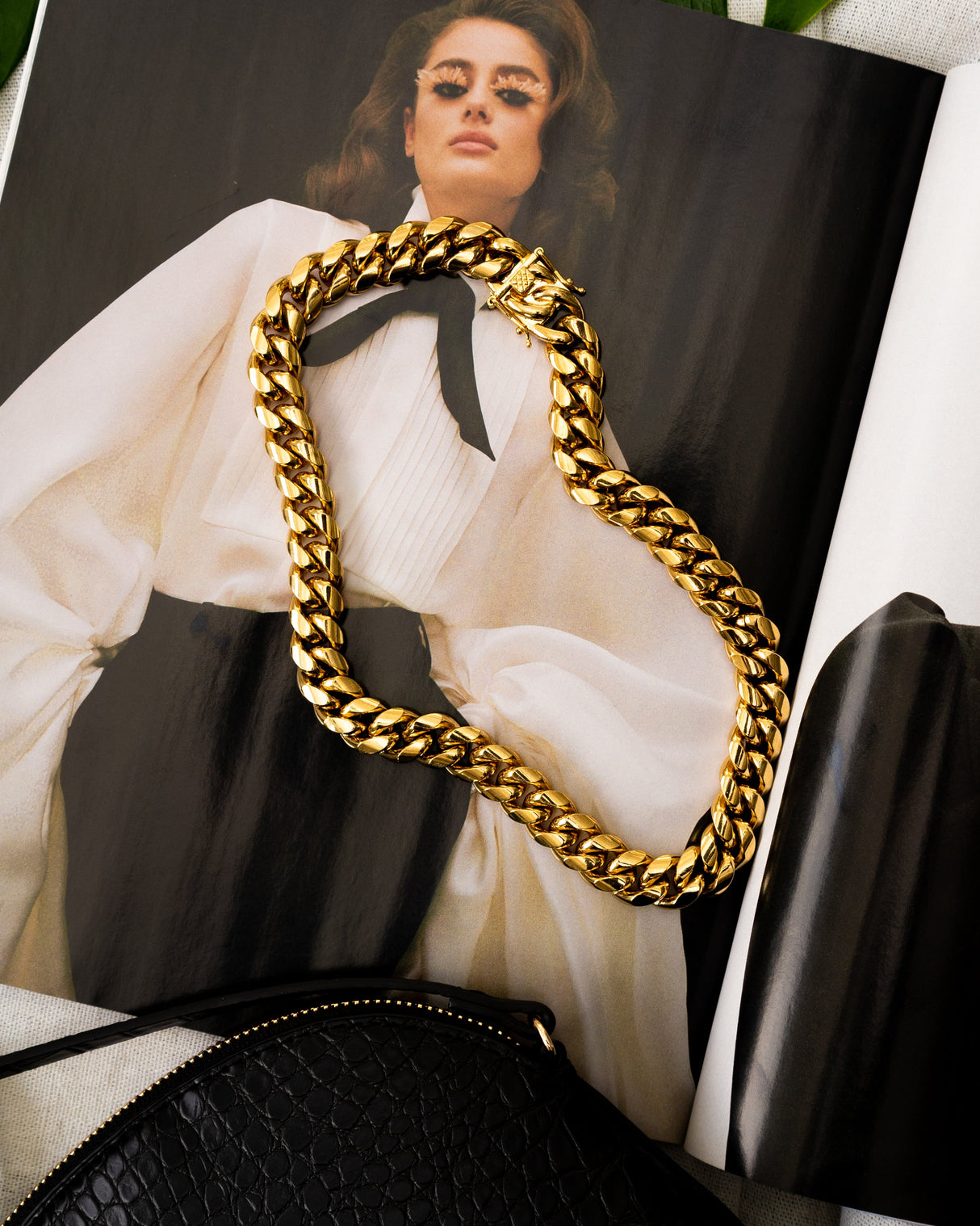 La Havana Cuban Link Necklace from CELESTE SOL Jewelry