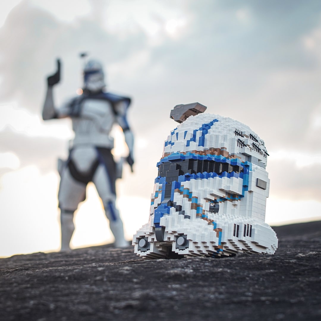 Captain Rex's Life-Sized Helmet from Bricker Builds