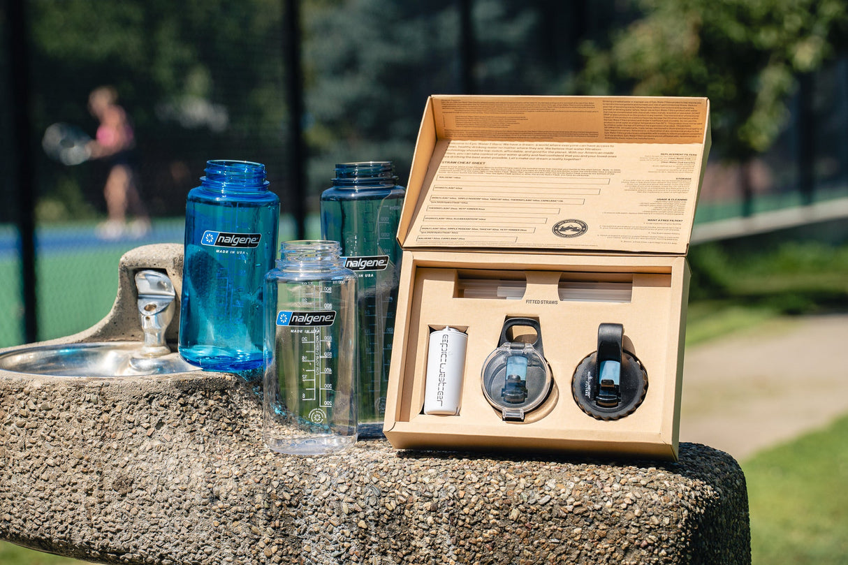 The Answer 2.0 | Compatible With Hydro Flask, Nalgene, and More! from Epic Water Filters USA