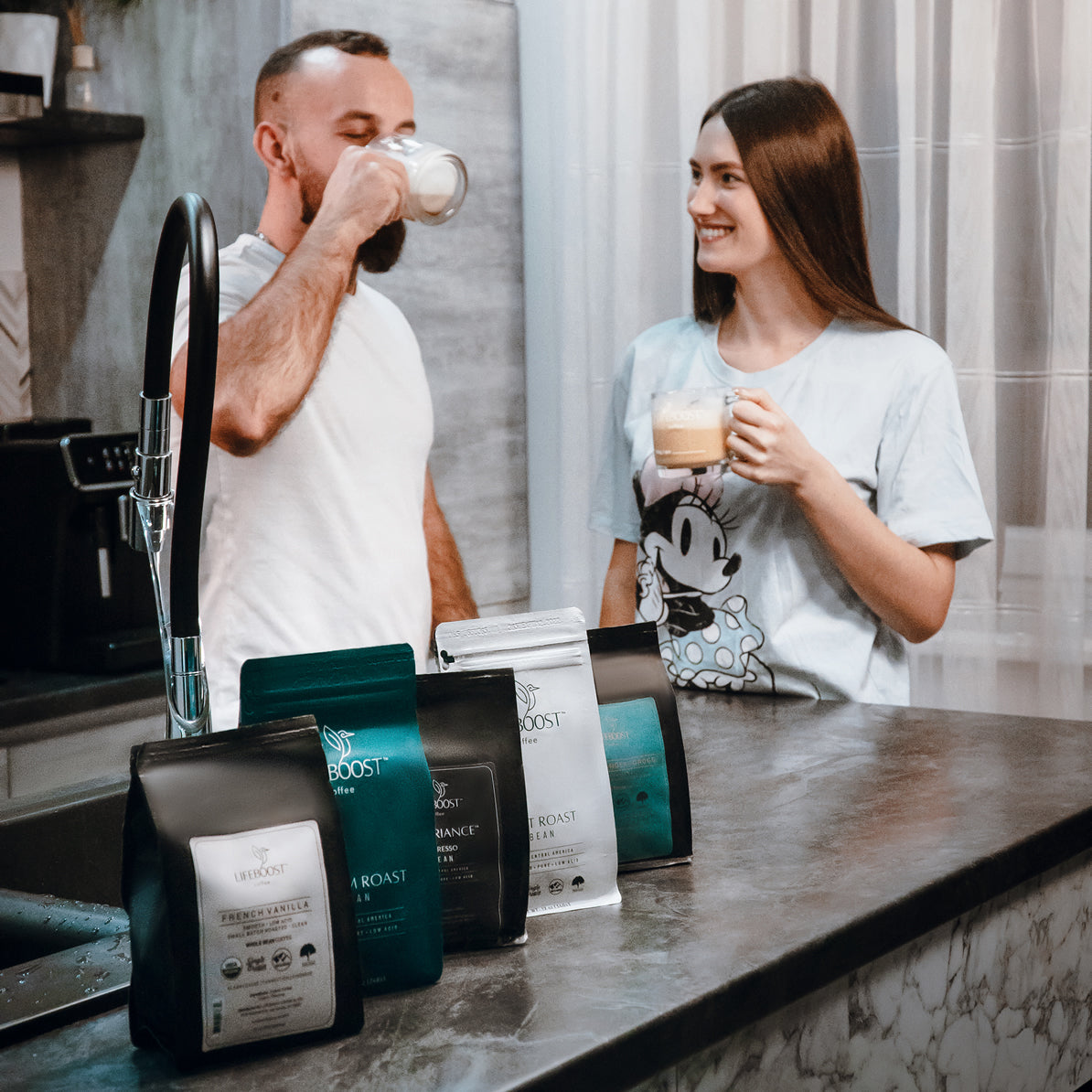 Grata Medium Roast From Lifeboost Coffee