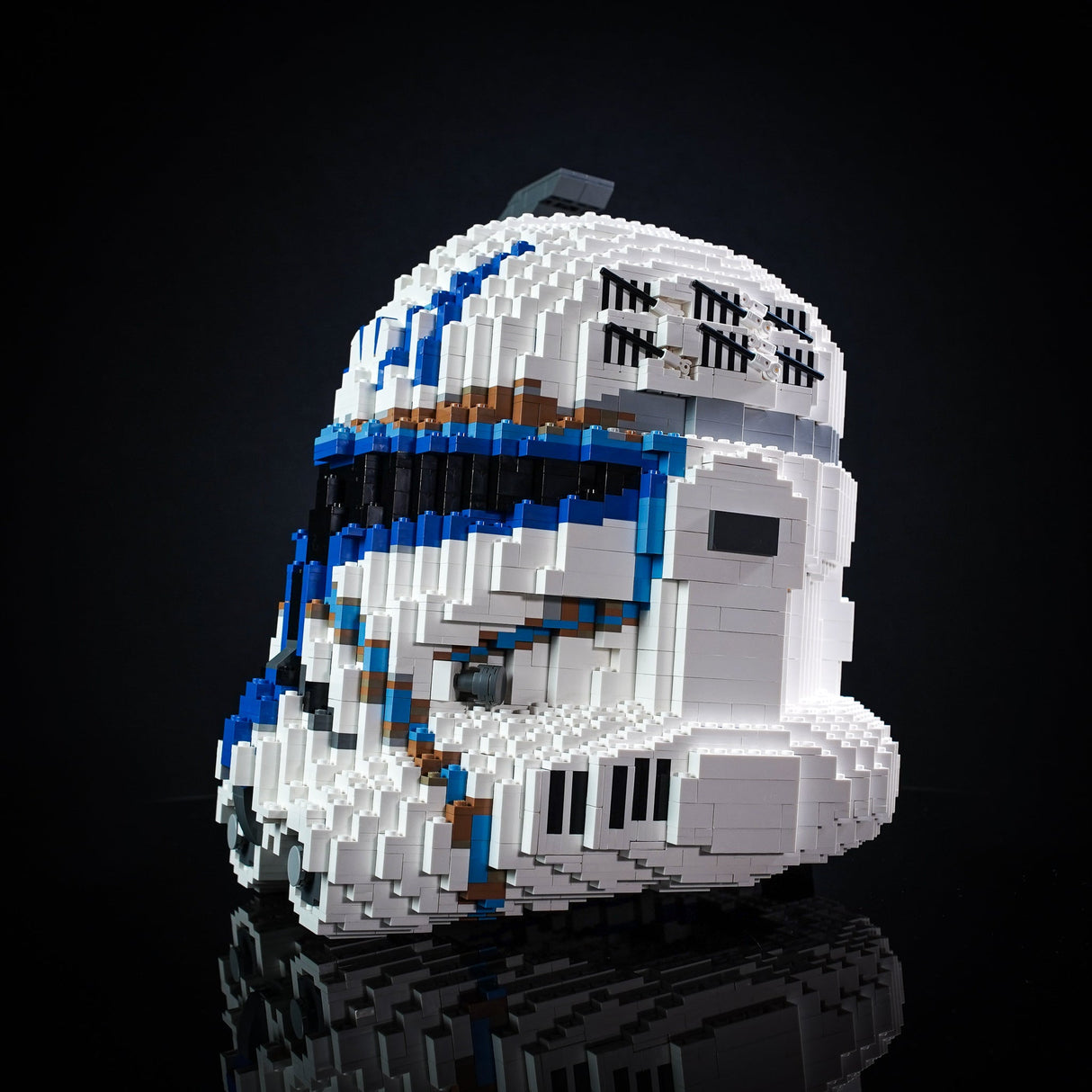 Captain Rex's Life-Sized Helmet from Bricker Builds