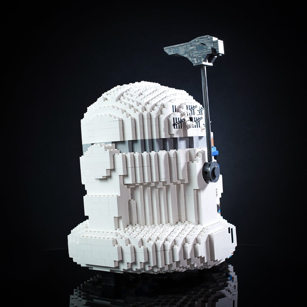 Captain Rex's Life-Sized Helmet from Bricker Builds