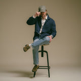 Men's Antelope Textured Suede Tuscan Derby Boot From Del Toro Shoes