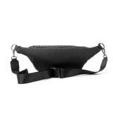The Riley | Woven Leather Sling Bag from Babs+Birdie