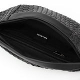 The Riley | Woven Leather Sling Bag from Babs+Birdie