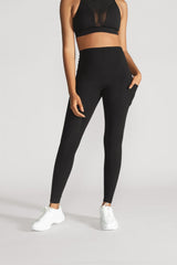 Supersculpt™ Leggings with Pockets - Black from POPFLEX