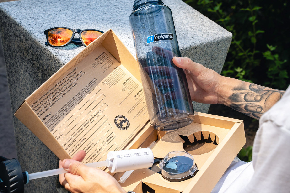 The Answer 2.0 | Compatible With Hydro Flask, Nalgene, and More! from Epic Water Filters USA