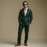 Men's Cognac Full Croc Milano Loafer From Del Toro Shoes