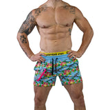 Men's Lounge Sweat Shorts | 5.5" from Combat Iron Apparel