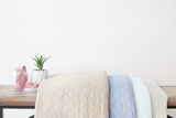 Ava Diamond Oversized Cotton Quilt Set from LushDecor