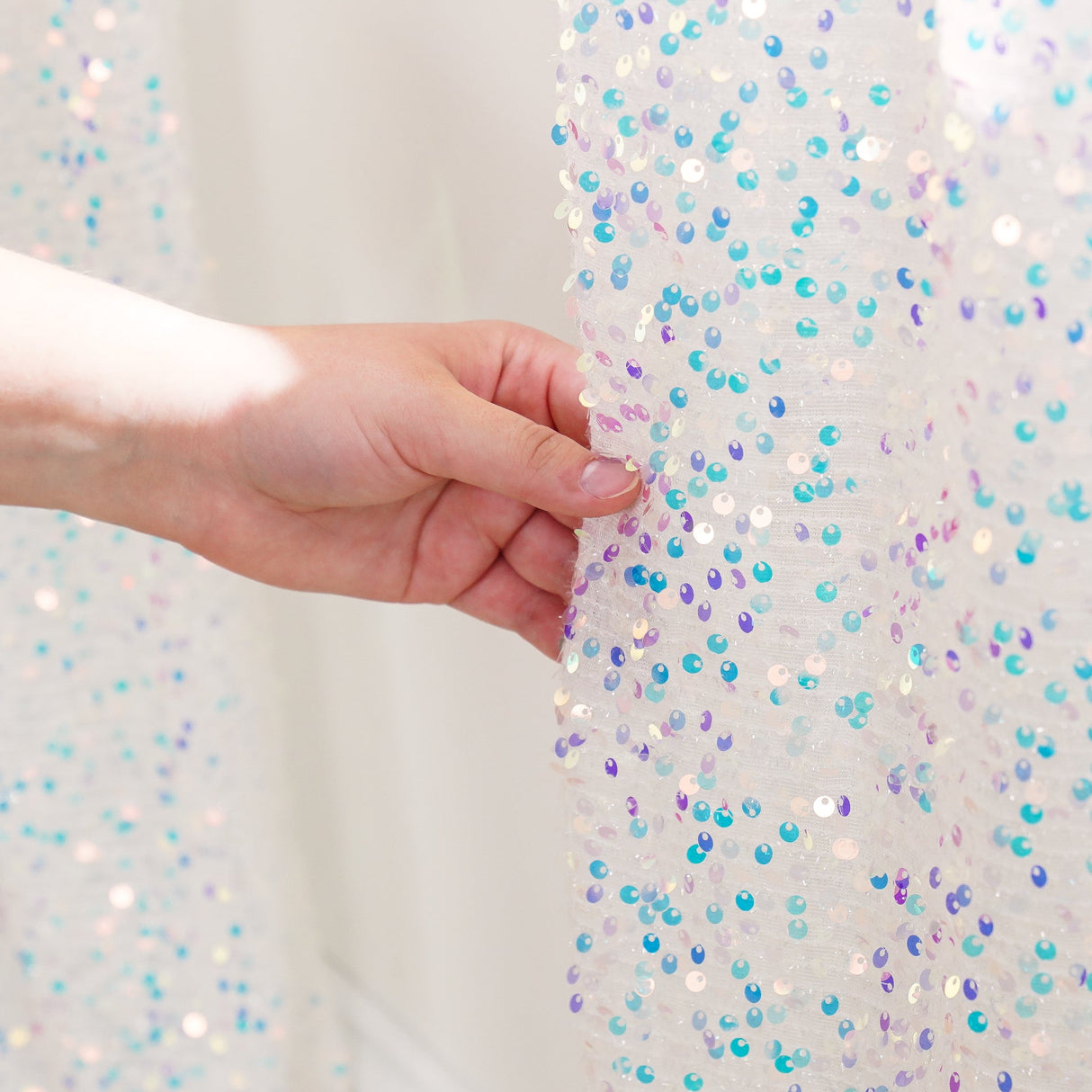 Ballgown Glam Sparkle Sequins Window Curtain Panel from LushDecor