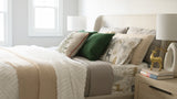 Ava Diamond Oversized Cotton Quilt Set from LushDecor