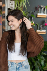 Olivia Earrings - Tortoise from Spiffy & Splendid