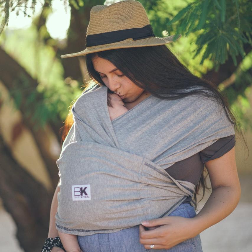Baby K'tan Original Baby Carrier | Heather Grey from Baby K'tan