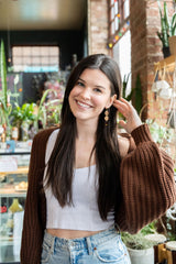 Evelyn Earrings - Tortoise from Spiffy & Splendid
