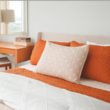 Ava Diamond Oversized Cotton Quilt Set from LushDecor
