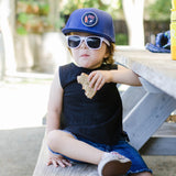 Solid Black Minimalist Bapron from BapronBaby