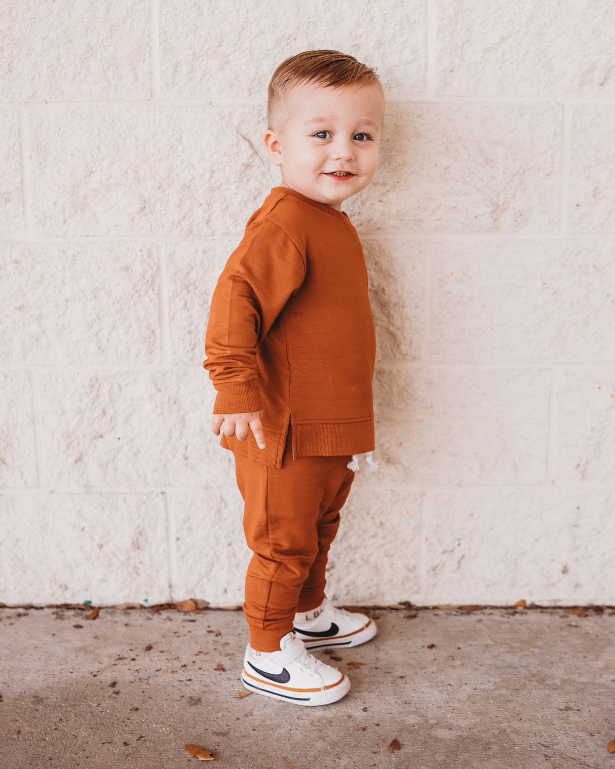 COPPER TERRY DREAM PULLOVER from DREAM BIG LITTLE CO