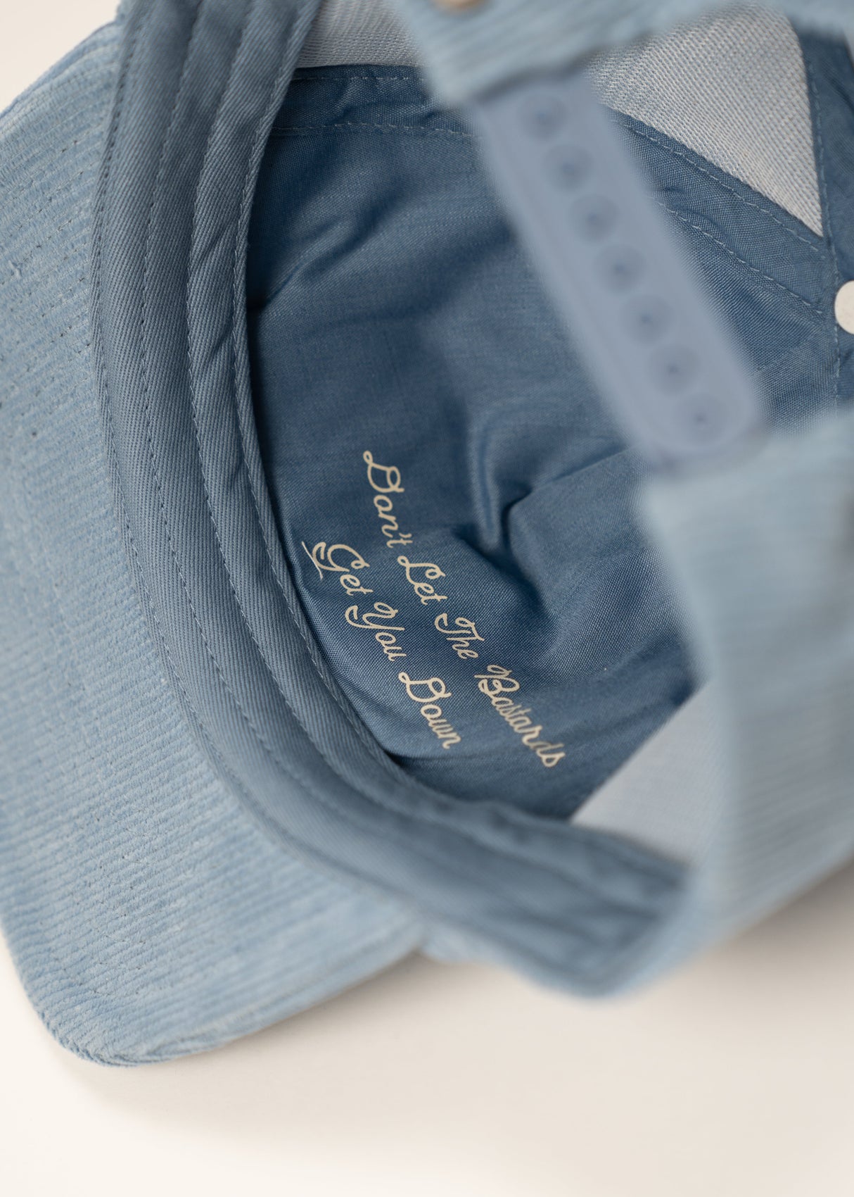 Quality Goods Hat from Iron & Resin