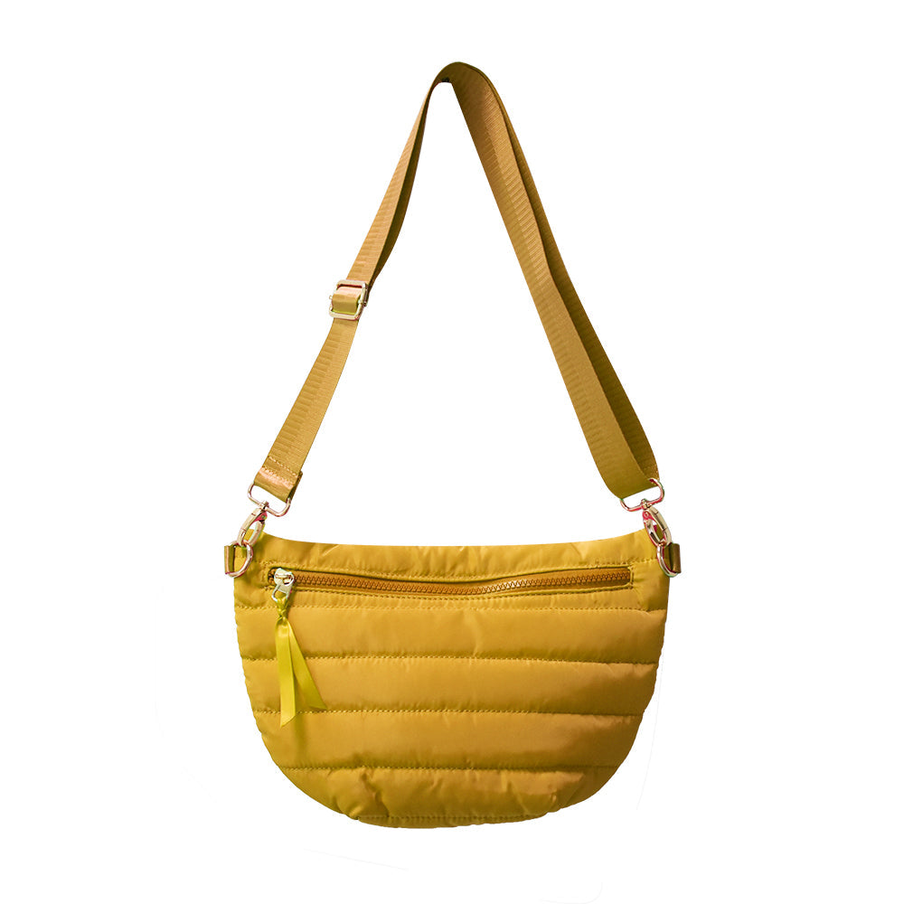 The Blake | Crescent Puffer Sling Bag | 14 Colors from Babs+Birdie