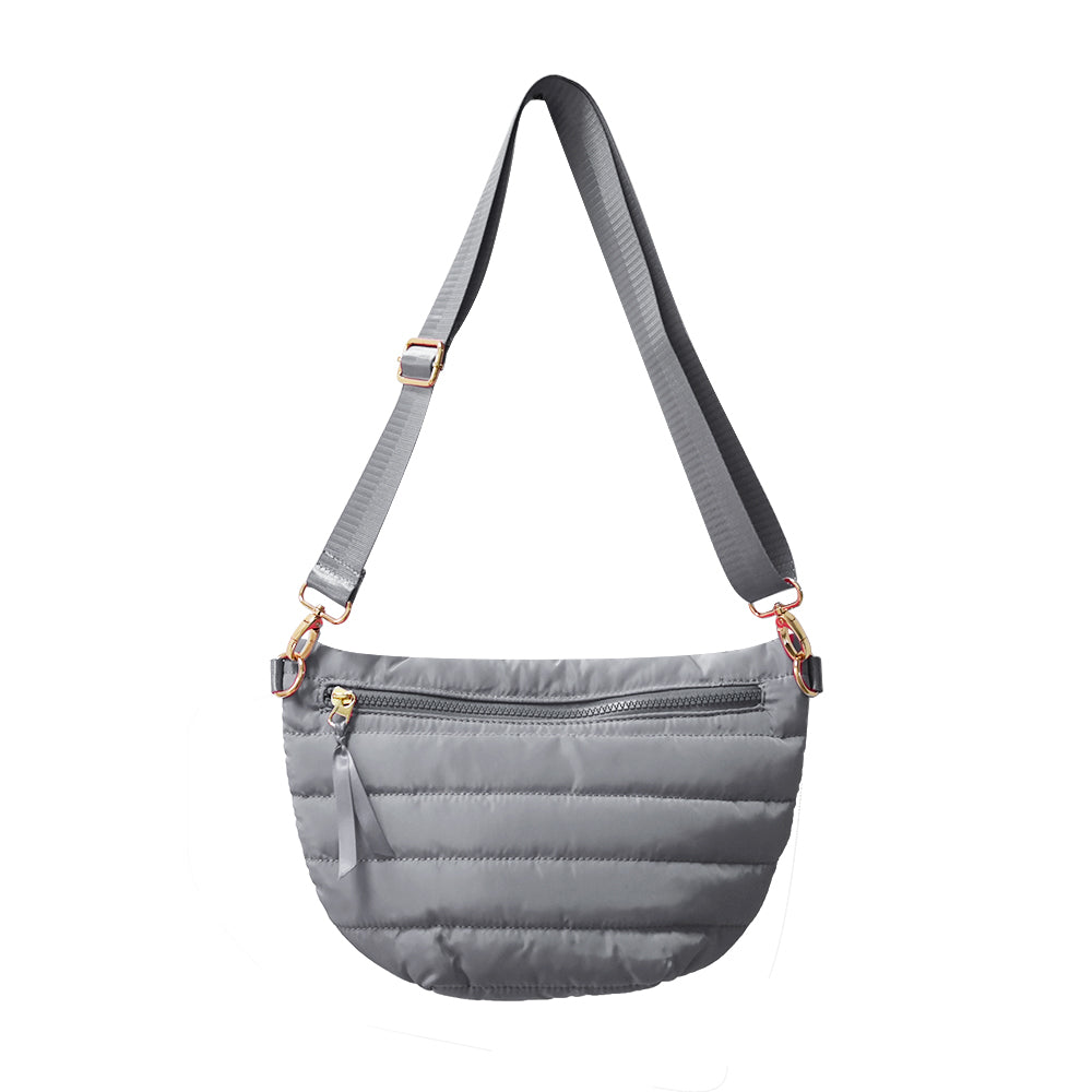 The Blake | Crescent Puffer Sling Bag | 14 Colors from Babs+Birdie