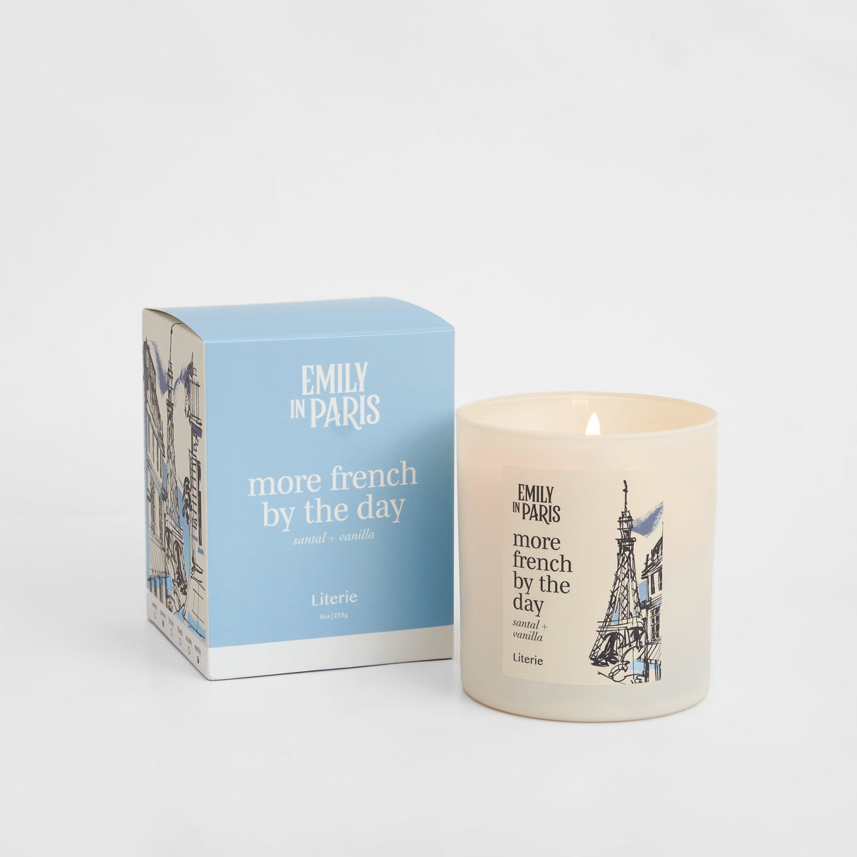 More French by the Day Literie Candles