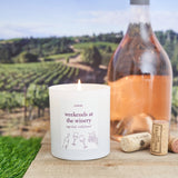 Weekends at the Winery Literie Candles