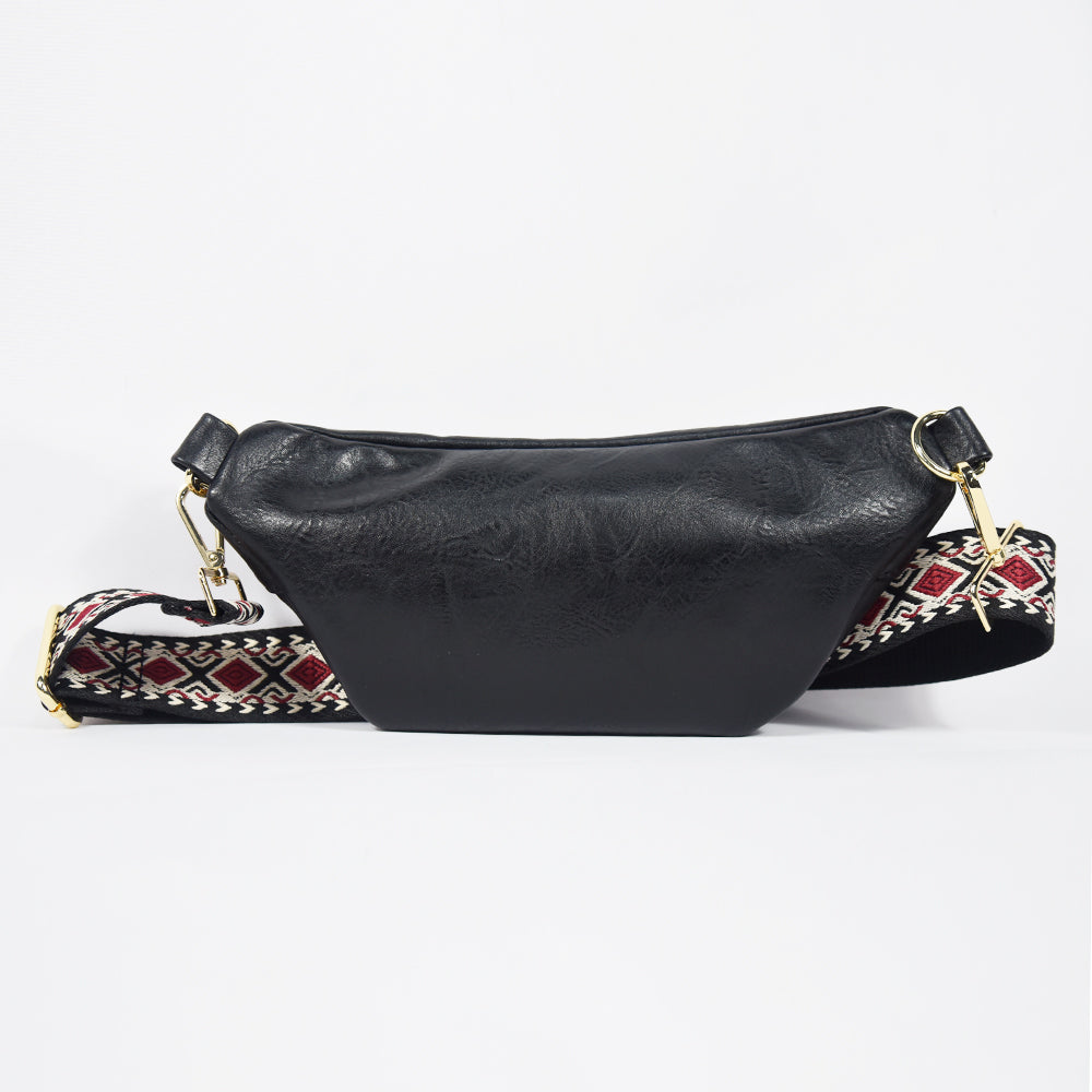 The Soho | Dual Zipper Sling Bag from Babs+Birdie