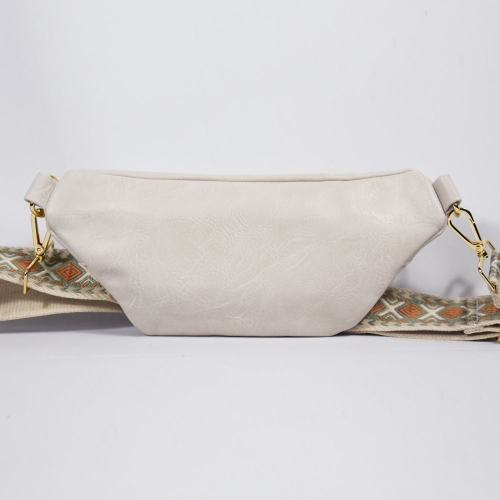 The Soho | Dual Zipper Sling Bag from Babs+Birdie