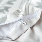 Tache Dreamy Moon Sky Ogee Damask Heather Gray White Duvet Cover (TB300) from Tache Home Fashion
