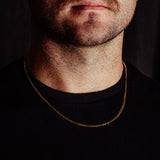 Classic Cuban Gold Link Chain - 3mm From Vintage Gentlemen