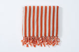 Girit Burgundy Towel from Eastern Woven