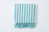 Girit Turquoise Towel from Eastern Woven