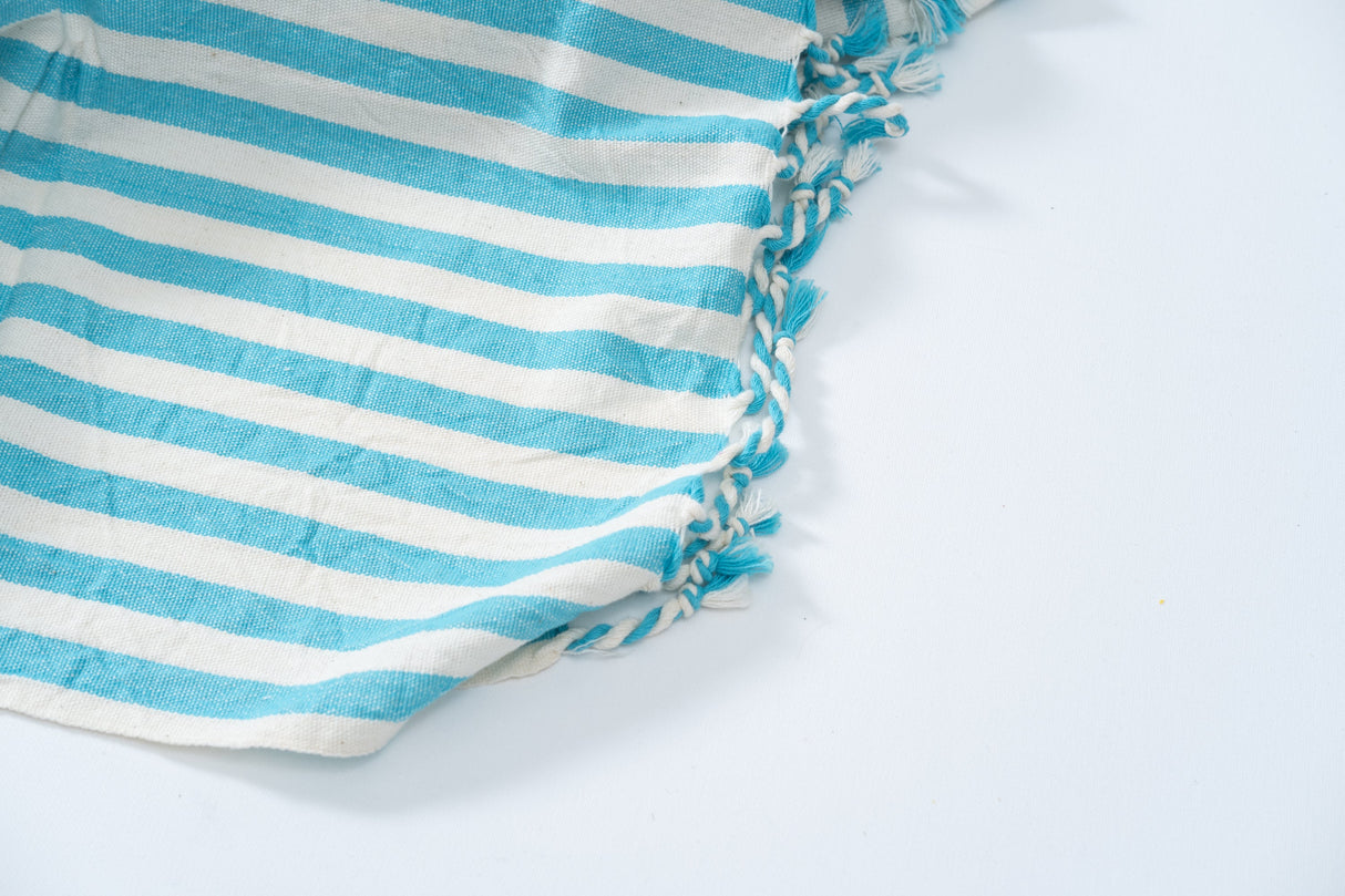 Girit Turquoise Towel from Eastern Woven