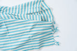 Girit Turquoise Towel from Eastern Woven