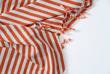 Girit Burgundy Towel from Eastern Woven